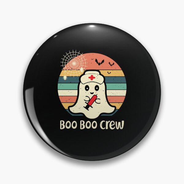Item preview, Halloween Ghost Boo Boo Crew Hospital Nurse  designed and sold by Lenny Stahl.