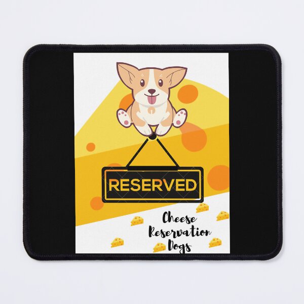 Item preview, Cheese reservation for dogs designed and sold by RustTypeCo.