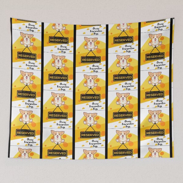 Item preview, Cheese reservation for dogs designed and sold by RustTypeCo.