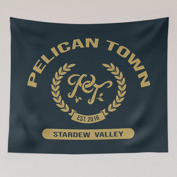 Item preview, Stardew Valley Inspired Pelican Town designed and sold by Needsmore.