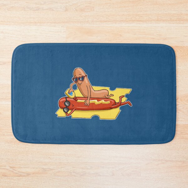 Item preview, Cover Up Nicely  Hot Dogs, Mustard _ Cheese designed and sold by RustTypeCo.