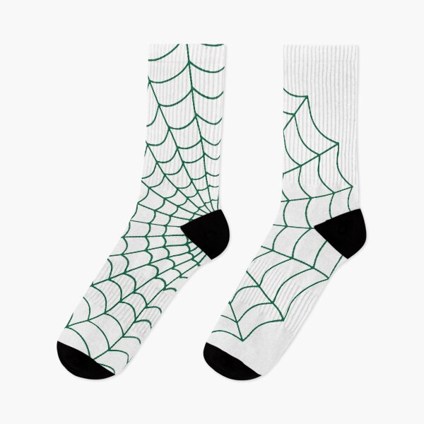 Item preview, Green White Seamless Spider Web Pattern Design designed and sold by Summer-Winter.
