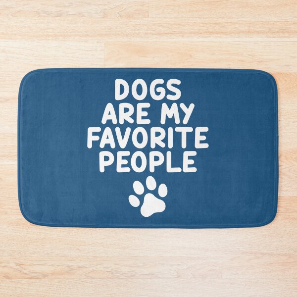 Item preview, Dogs are my favorite people gift           designed and sold by RustTypeCo.