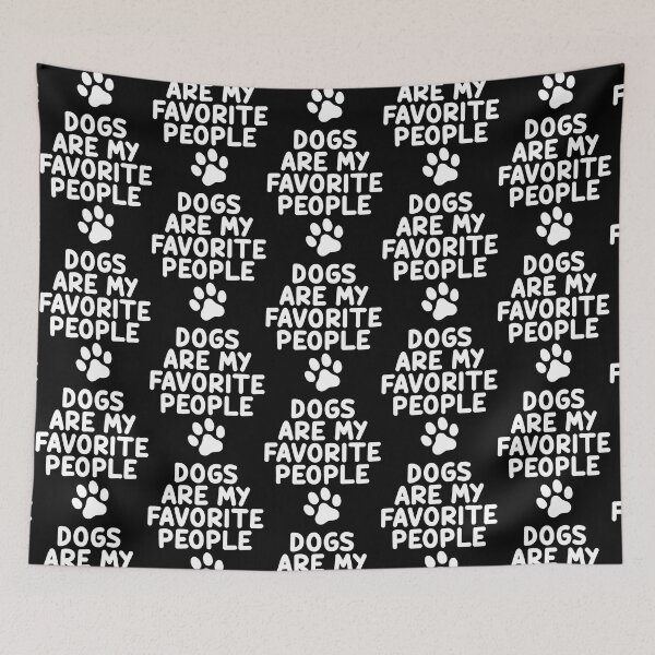 Item preview, Dogs are my favorite people gift           designed and sold by RustTypeCo.