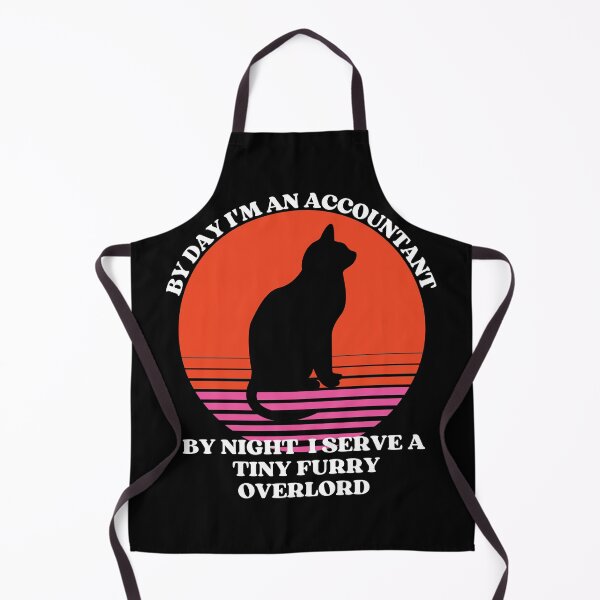 Item preview, ACCOUNTANT Serves Tiny Furry Overlord designed and sold by McThingummy.