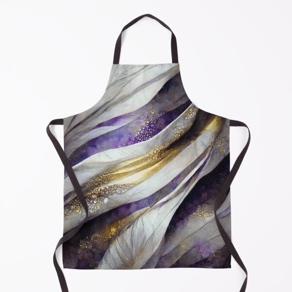 Item preview, Gold leaf silver and purple alcohol link design with swirls dots and leaf shapes and natural curves designed and sold by CGSGraphics.