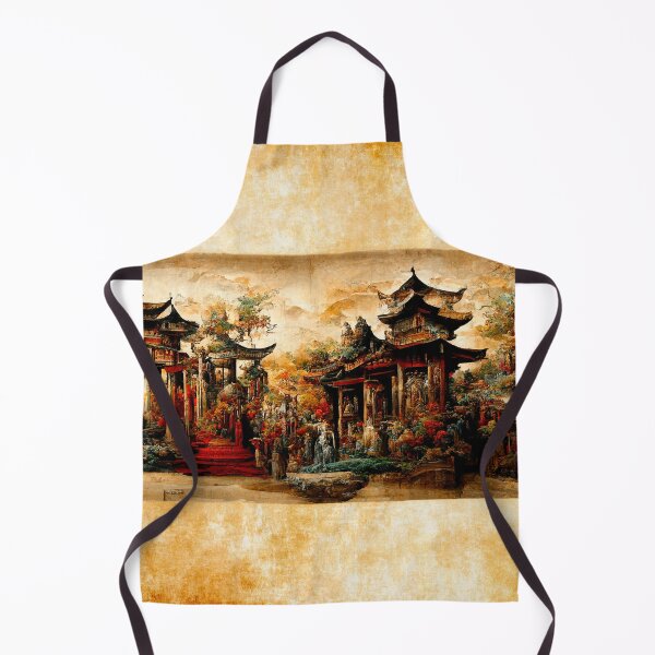 Item preview, Antique Chinese Digital Scroll designed and sold by NTxPhotography.