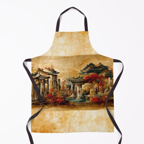 Item preview, Antique Chinese Digital Scroll designed and sold by NTxPhotography.