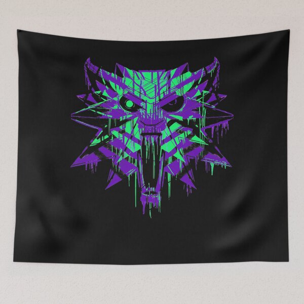 Item preview, Witcher Cyberpunk wolf designed and sold by MichelleAubert.