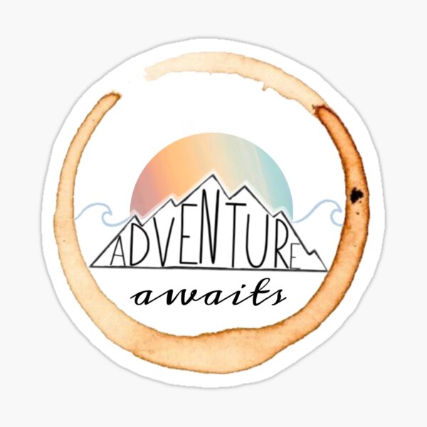 Adventure Awaits Sticker