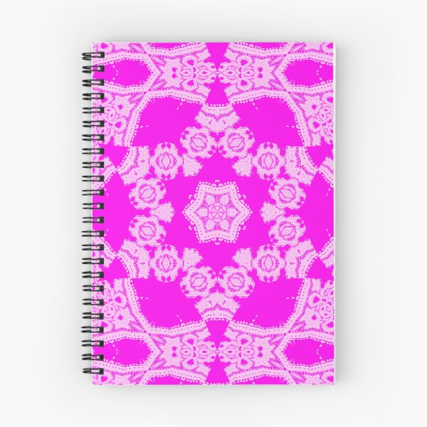 Artikelvorschau, Rosa und weißes Kaleidoskop entworfen und verkauft von KaSaPo.
