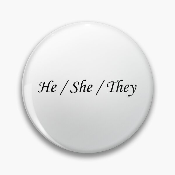 Item preview, Pronounces He/She/They designed and sold by BestQuest.