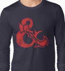 Ampersand - Dungeons & Dragons Retro Long Sleeve T-Shirt