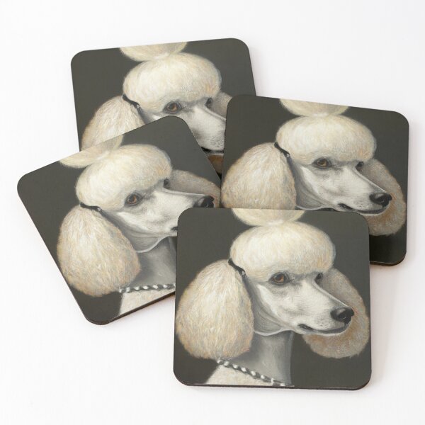 Item preview, "A Poodle with a pearl earring" by Johannes Vermeer designed and sold by nanlos.