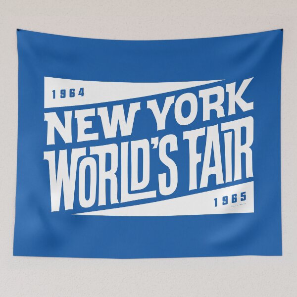 Item preview, 1964-65 New York World's Fair - Tiki Font (White) designed and sold by deadmansupplyco.
