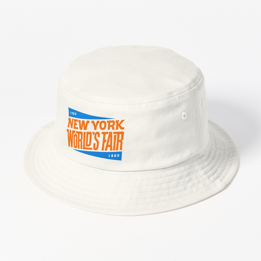 New York Pennant - Navy 2 Bucket Hat Sun Cap New York Nyy Ny