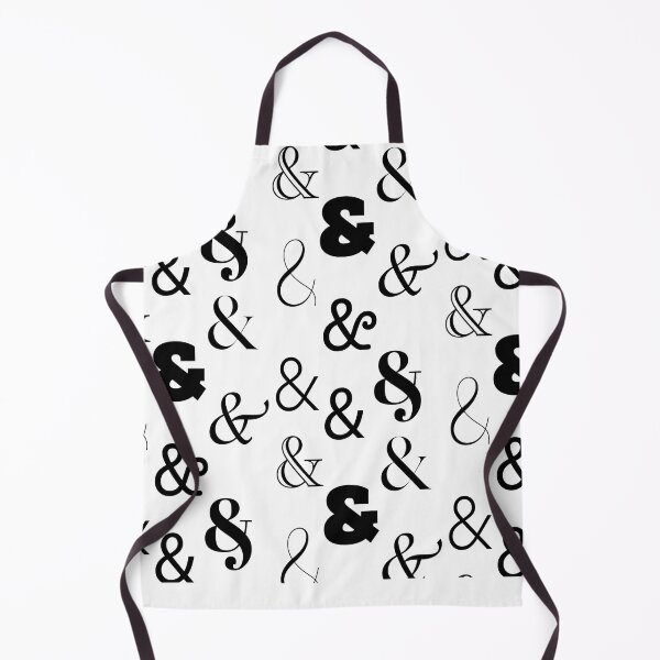 Item preview, Black and Classy Ampersand Pattern designed and sold by mcb-jp.