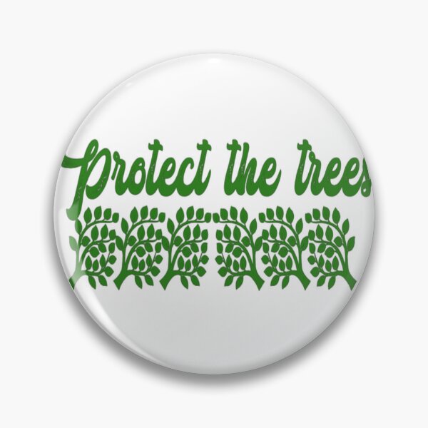 Item preview, Protect the trees, green colorful original,  designed and sold by Chakilogy.