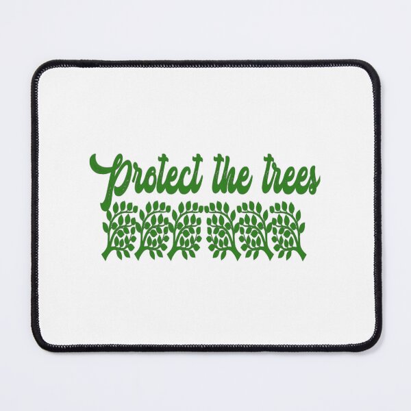 Item preview, Protect the trees, green colorful original, designed and sold by Chakilogy.