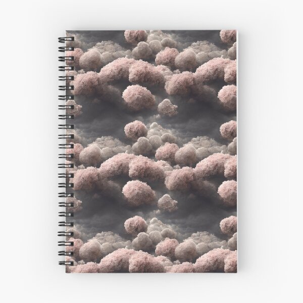 Item preview, 3D Fantasy Clouds in the Sky in grey and pink tones designed and sold by yennyz.