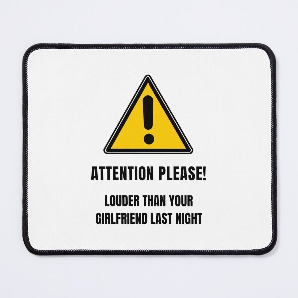 Item preview, louder than your girlfriend last night designed and sold by noha alzohbi.