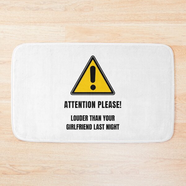 Item preview, louder than your girlfriend last night designed and sold by noha alzohbi.