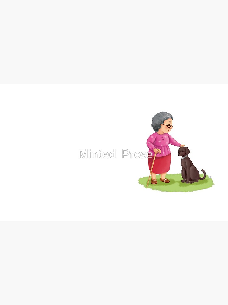 Thumbnail 6 of 6, Coffee Mug, Grandma and Her Chocolate Labrador designed and sold by Minted Prose.