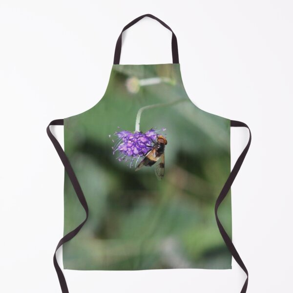 Item preview, bee on a purple wildflower designed and sold by Francespoppy.
