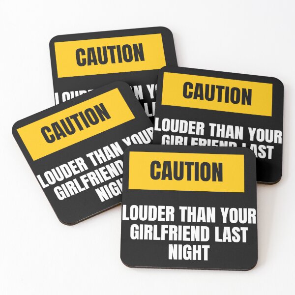 Item preview, louder than your girlfriend last night designed and sold by noha alzohbi.