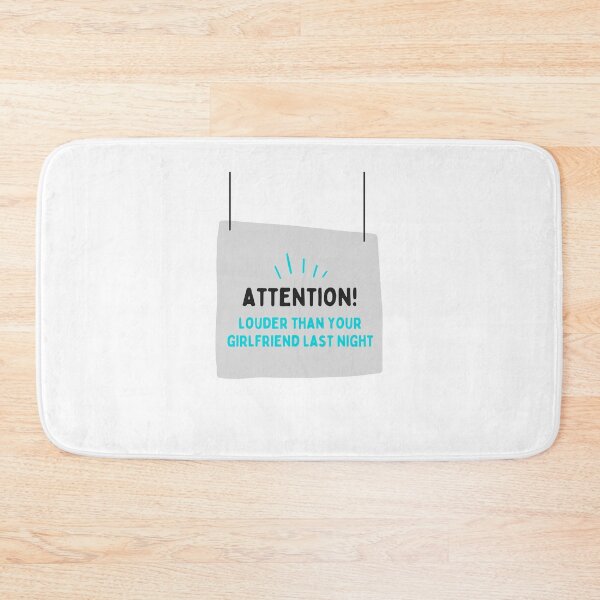 Item preview, louder than your girlfriend last night designed and sold by noha alzohbi.