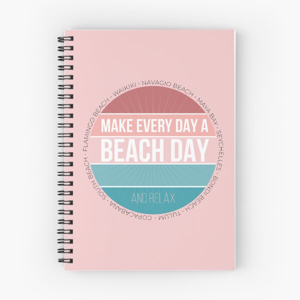 Item preview, Make Every Day a Beach Day and Relax. For pink lovers! designed and sold by ChrisiMM.