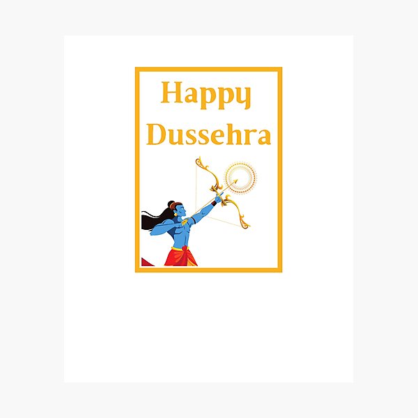 Happy dussehra Black and White Stock Photos & Images - Alamy