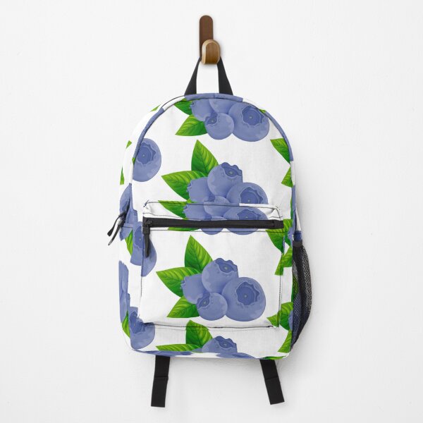 Item preview, Blueberries. Round dark blue sweet berries with green leaves. Black currant. designed and sold by Mallva.