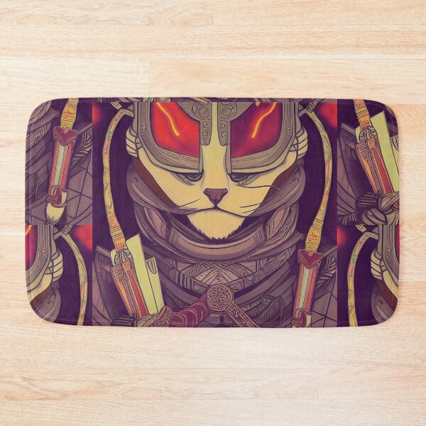 Item preview, Wise Samurai Cat - Looking cool and tough samurai designed and sold by artayki.