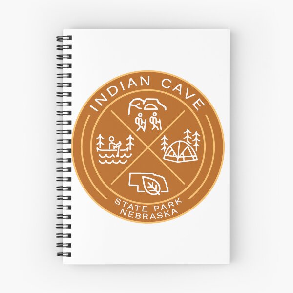 Item preview, Indian Cave State Park NE Heraldic Logo designed and sold by VanyaKar.