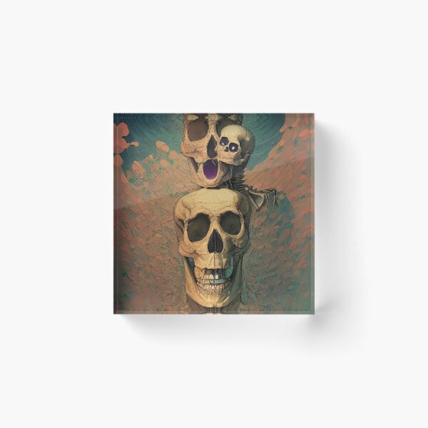 Item preview, "Portrait" Skulls and Skeletons designed and sold by Christopher Droege.