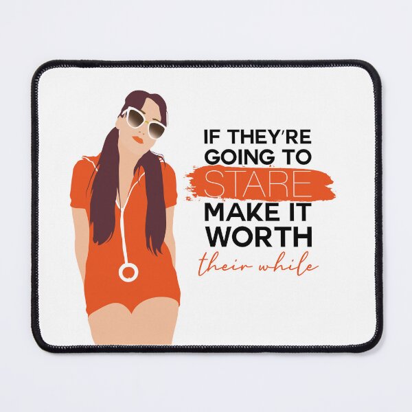 Item preview, If they're going to stare, make it worth their while designed and sold by maddz-la.