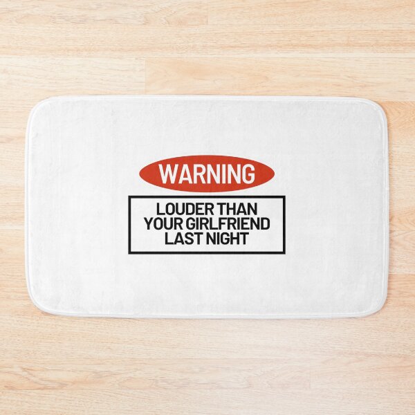 Item preview, louder than your girlfriend last night designed and sold by noha alzohbi.