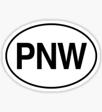 PNW - Pacific Northwest Sticker