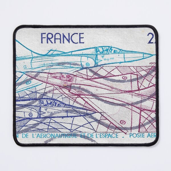 Item preview, Vintage 1981 France Aeronautical & Space Show Stamp designed and sold by yousufi.
