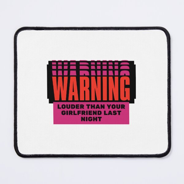 Item preview, louder than your girlfriend last night designed and sold by noha alzohbi.