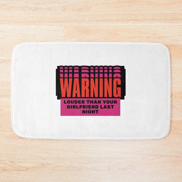 Item preview, louder than your girlfriend last night designed and sold by noha alzohbi.