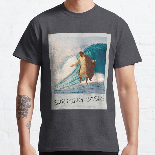 Surfing Jesus Classic T-Shirt