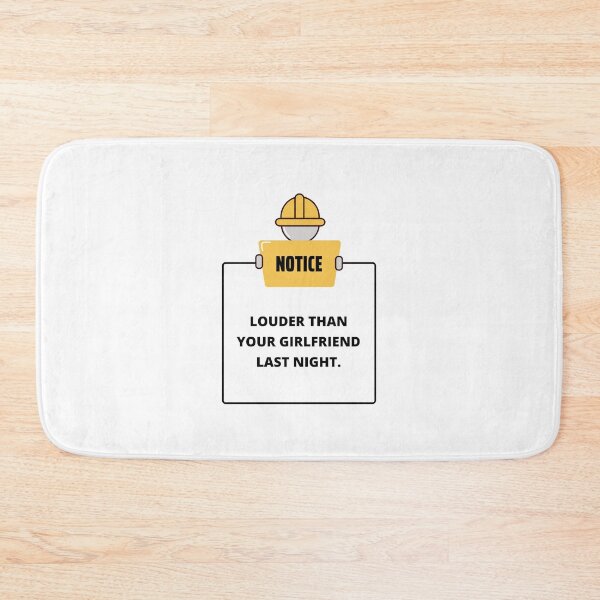Item preview, louder than your girlfriend last night designed and sold by noha alzohbi.