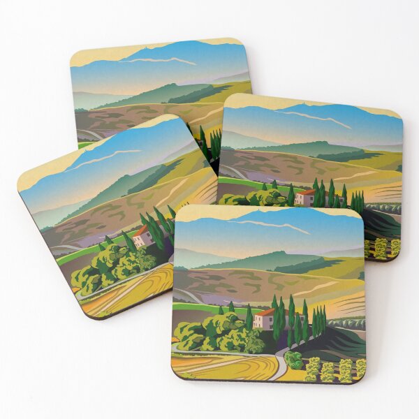 Item preview, Travel To Tuscany Village Poster designed and sold by xhant roky.
