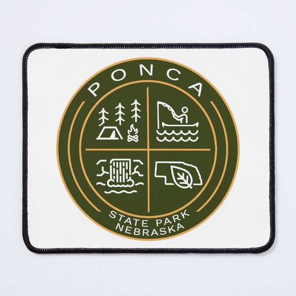 Item preview, Ponca State Park NE Heraldic Logo designed and sold by VanyaKar.