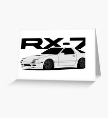 Mazda RX-7 Greeting Card