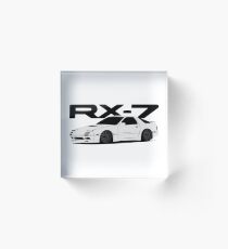 Mazda RX-7 Acrylic Block