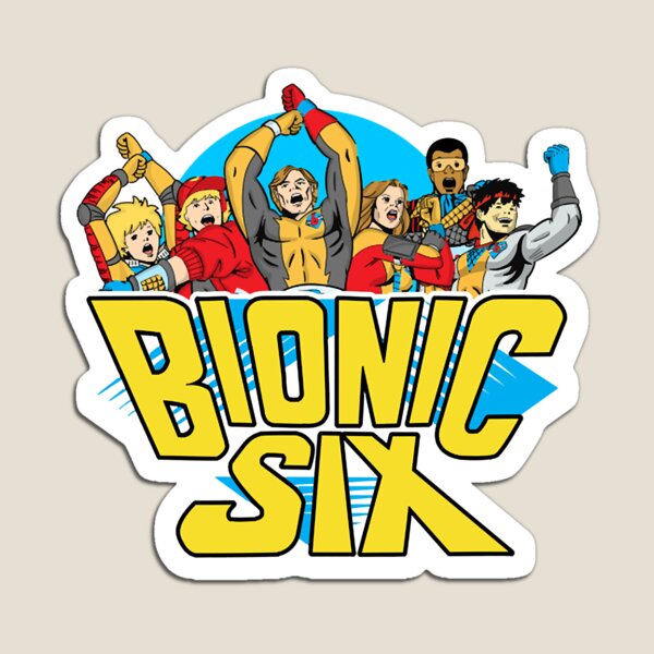 Item preview, Bionic Six logo  designed and sold by NoahGalea.