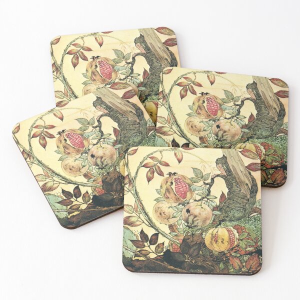Item preview, Pomegranate, Apple and Bramble (1909) - Edward Julius Detmold designed and sold by SALON DES ARTS.